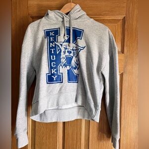 UK Cropped Hoodie